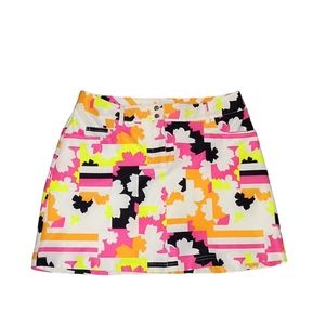 NEON PRINT SPORT SKORT by SLAZENGER